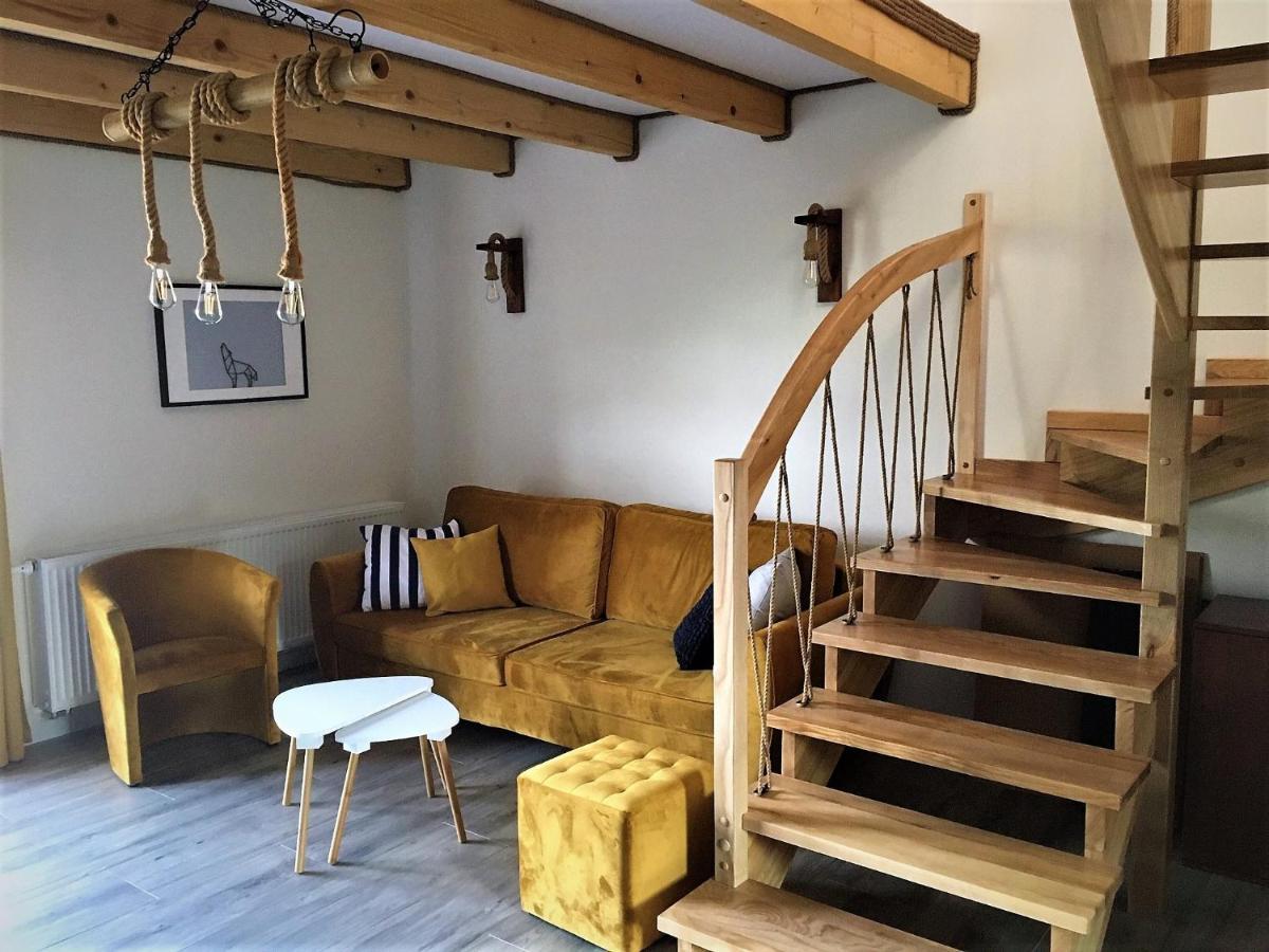 Apartamento Bieszczadzki Hals - Dom Blizniak Polańczyk Exterior foto